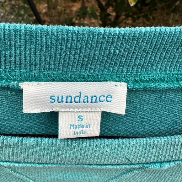 Sundance sweatshirt with embroidered sleeves- small - Picture 2 of 3